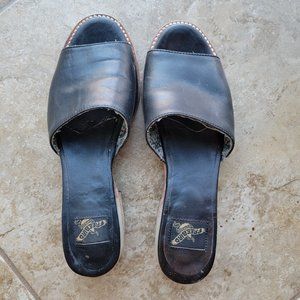 Freebird by Steven Path Sandal Slide - Black Size 9